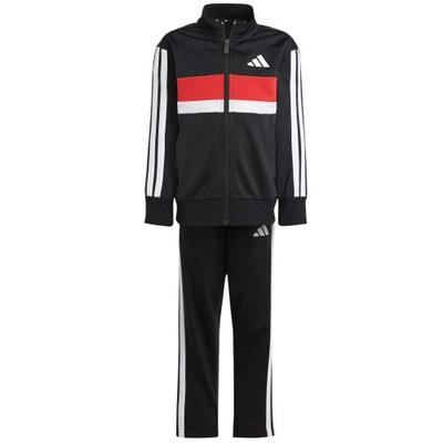Childrens/Kids Tiberio 3 Stripes Polyester Tracksuit Set