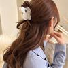 Trendy Acetate Hair Clip Strong Clasp For Long Hair Smooth Clip Lightweight Everyday Use