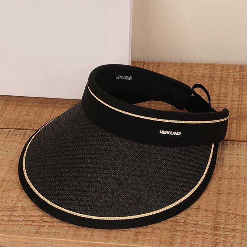 Barn Pojkar och Flickor Halmhatt Solskyddsmössa UV-skydd Tom topphatt