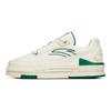 Anta Aotu Casual Trend Thick Sole Low Top Skate Shoes Women Sneakers White Green 922218065-4