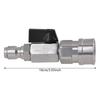 Easy Operate High Pressure Valves Air Flows Control Valves Metal Compressed Air Accessories for Garden Homes Use