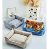 Four Seasons Universal Kennel Cat Mat Medium and Large Dog Pet Nest Dog Mat Removable and Washable Winter Warm Cat Nest Dog Bed