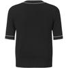 Karl Lagerfeld French Elegant Daily Commuting Dating Outfit Luxurious Pearl Decor Short Sleeve Cardigan Knitwear Women Tops M22L2215999