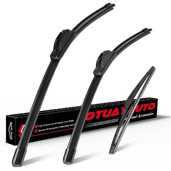 OTUAYAUTO 22"+22" Windshield Wiper Blades Replacement for Chevrolet Silverado 1500 2500 3500 1999-2006 2019-2024 Front Window Wiper Fit Factory