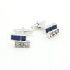 Igame Crystal Cuff Links Quality Brass Material Stone Cufflinks For Wedding Men