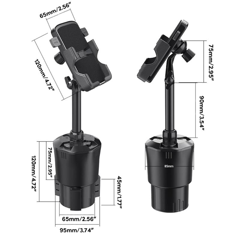 Water Cup Holder Container Phone OrganizersCar Interior Accessories Mobile Phone Bracket Stand Rack Cellphone Organizers