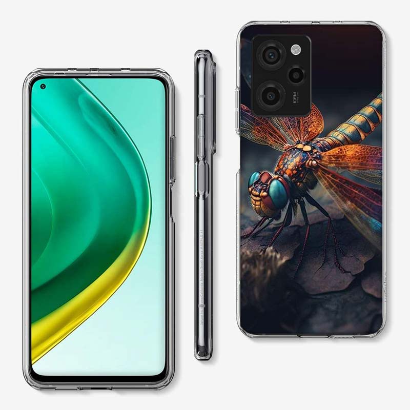 Schöne Libellen-Enthusiasten Hülle Handyhülle Für Xiaomi Poco M8 M7 M6 M4 M3 X7 X6 X4 Pro F7 Ultra M5S Mi 14 14T 15 15T 12T 1