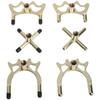 Accessory Metal Cross Snooker Pool Frame Bridge Head Cue Pole Holder Billiard Holder Rod Rack