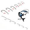 30PCS 1X Fine Wire Down Eye Wide Gape In a Classic Bronze Finish Dry Fly Hook Nymph Tying Hook Trout Fishhook #14-#22