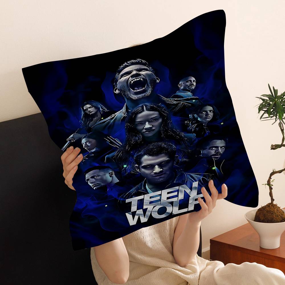 Series Tteen Wolf Cushion Cover Decorative Pillow Sofa Home Decor Case Pillow Cases