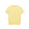 2025 Spring Women's POLO Collar Short-Sleeve Knit Pullover with Pocket