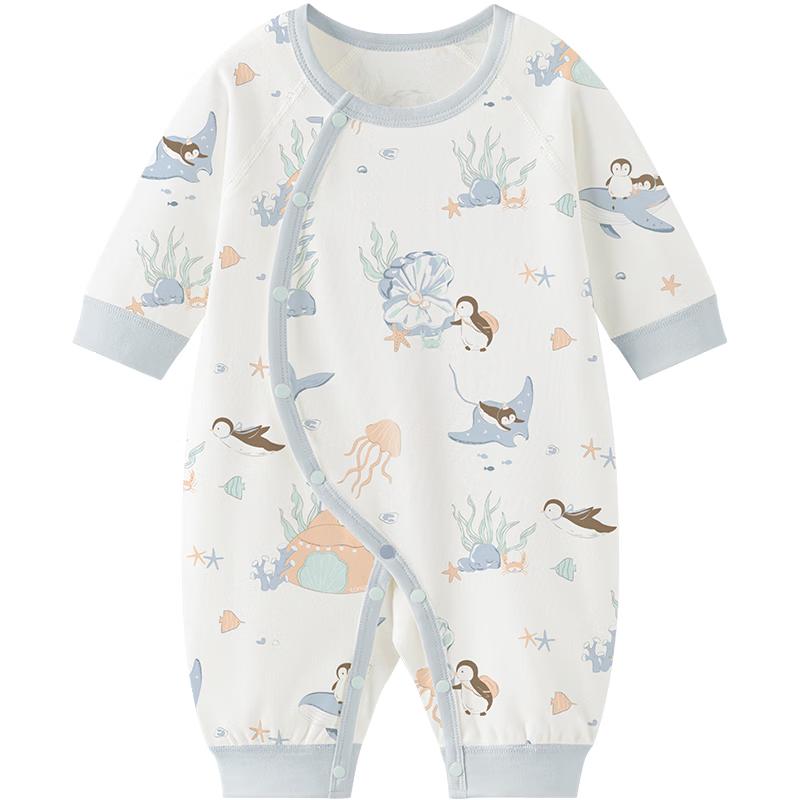 TONGTAI Baby Pure Cotton Long Sleeve Romper Bodysuit