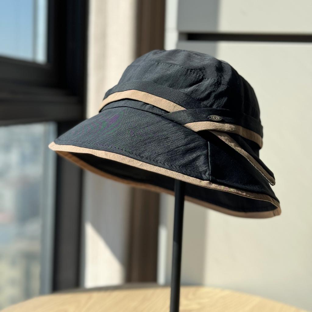 New summer thin quick-drying versatile sunshade sun hat children's foreign gas bucket hat outdoor face hat