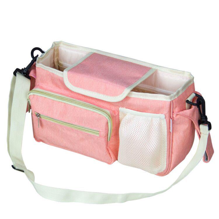 

Multifunctional Baby Stroller Hook: Portable Mommy Crossbody & Large-Capacity Universal Bag