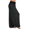 Damskie Bohemian Haremki Elastyczny Pas Szeroka Nogawka Długie Spodnie Vintage Wzór Spodnie Damskie Luźne Rybaczkowe Damskie Streetwear