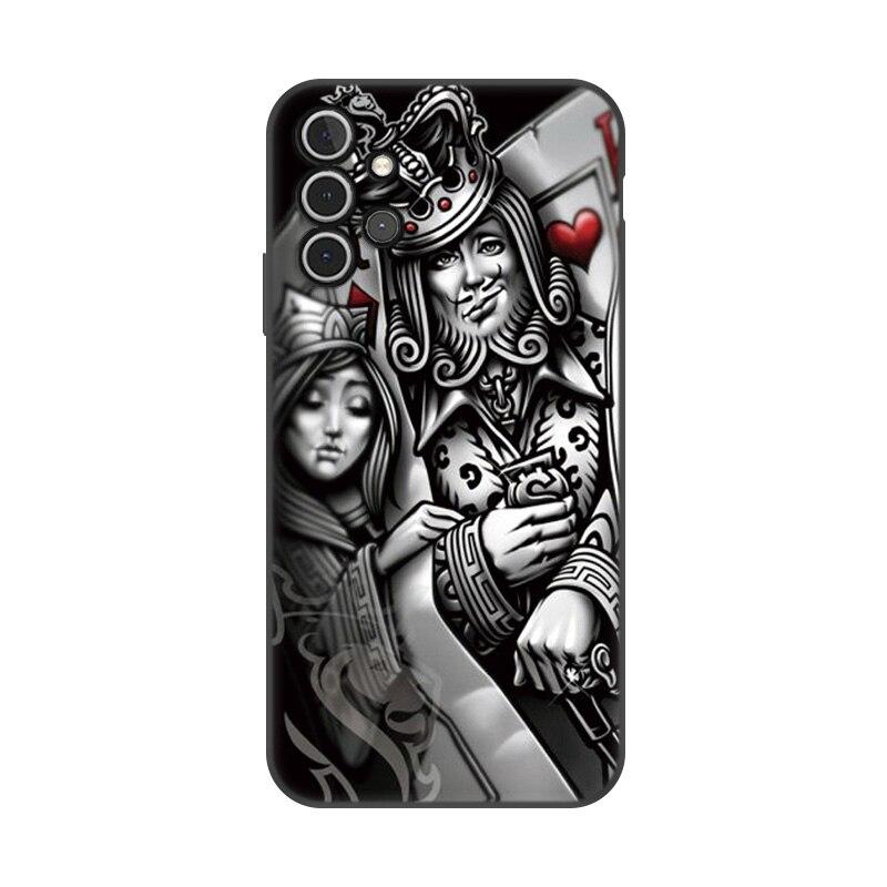 Чохол Skeleton Skull для Samsung A51 A52 Чохол для Galaxy A71 A50 A12 A70 A72 A21S A32 A31 A40 A41 A22 A30 A70e Чохол A 12 52 Etui