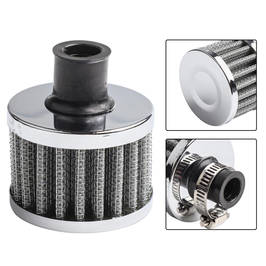 Car Maintenance Turbo Vent Filter Engine Air Filter Easy Installation Efficient Ventilation Enhanced Engine Performance