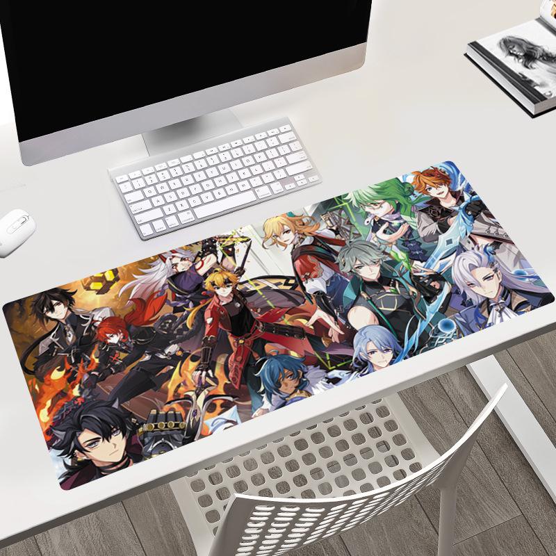 Genshin Impact Large Anime Gaming Mouse Desk Pad