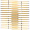 Quiet Wooden Threaded Pencil With Rotating Metal Nut Design For Classroom Concentration Focusing Aid Stress Relief Tool