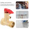 Compatible Copper Safety Valve for Haier and For Midea Water Heater Systems Prevents Overpressure and Leakage Issues
