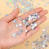 6000 PCS Glitter Star Confetti with Diamond, 60g/2 Ounce 6mm Silver Metallic Foil Star Confetti for Party Wedding Decorations
