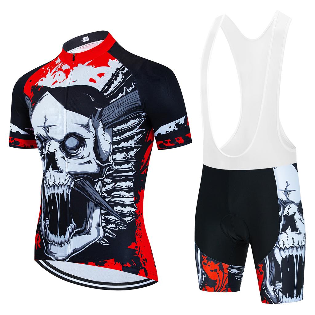 Spot Short-Sleeved Cycling Suit Men'S Team Version Road Bike Quick-Drying Breathable Cycling Shirt