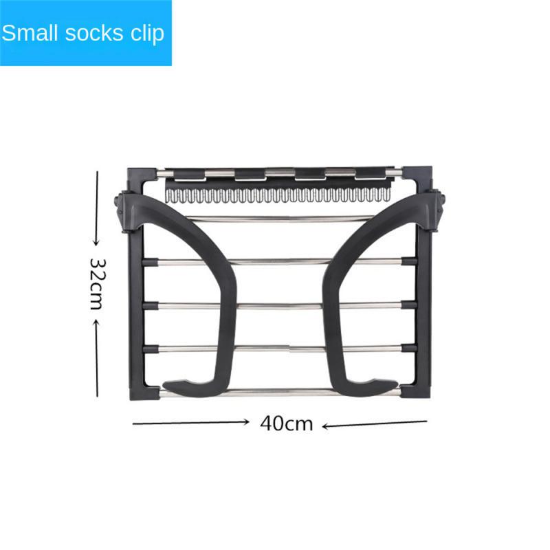 Stainless Steel Balcony Drying Shoe Rack Folding Window Diaper Drying Rack Laundry Clothes Dryer Portable Towel Storage Rack