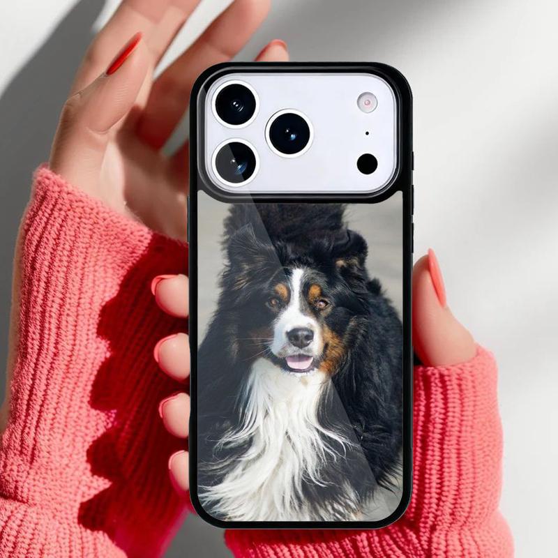 Bernese Mountain Dog Phone Case for iPhone 17 16 15 14 13 Pro Max Back Cover for 12 11 Pro Coque