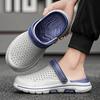 Fashion Men's Mixed Colors EVA Slippers Lightweight Bathroom Shoe For Men High Quality Non-slip Home Sandals Male Soft Comfortable Slide