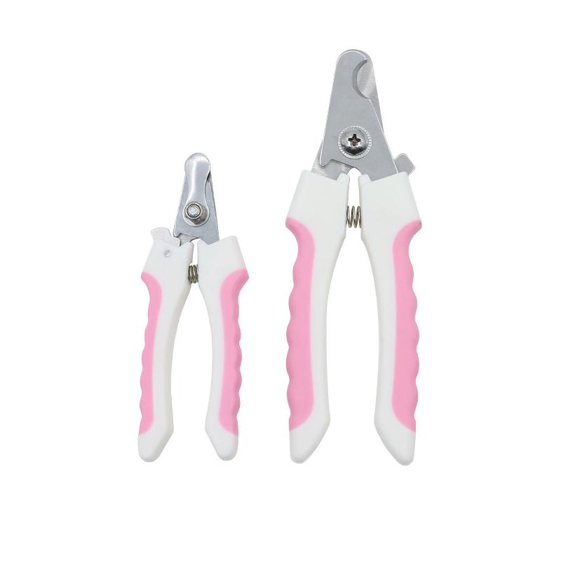 Pet Straight Handle Stainless Steel Nail Scissors Dog and Cat Pet Nail Clipper Cleaning Tool Pet Nail Clipper Set
