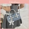 Modern City Style Shoulder Bag Made Of Synthetic Leather With Detail