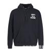Mens Oversized Hooded Sweatshirt With Graphic Letter Print Streetwear Casual Pullover