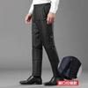 Men S Autumn Winter High Waist Thick Warm Cotton Pants For Elderly