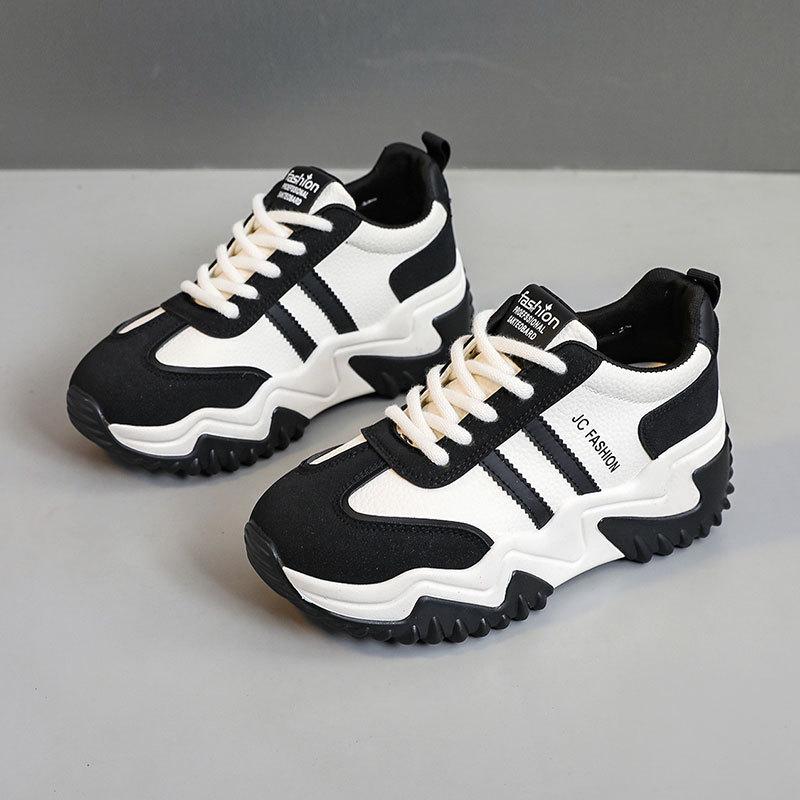 New Autumn Shoes Casual Shoes Sports Shoes Platform Color Matching Breathable Women