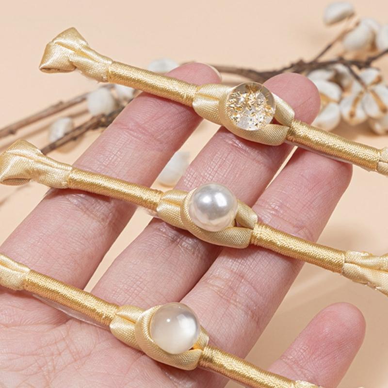10Pcs Button Cheongsam Knot Button Fasteners Chinese Closures Buttons for Chinese Cloaks Dress Sewing Craft Project