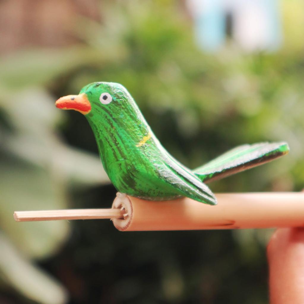 Vogelpfeife Einzelstück Zufällige Farbe