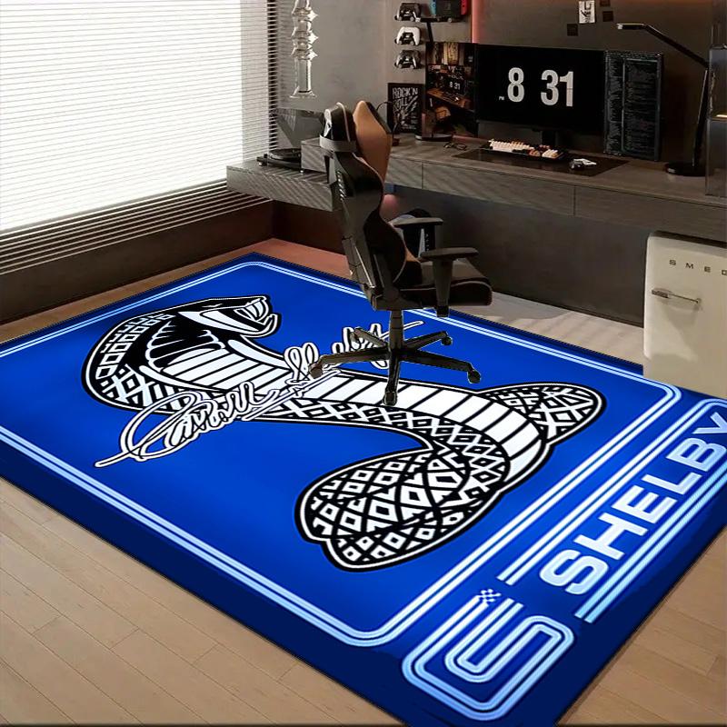 1PC Snake Car Rug for Livingroom,Bedroom, Palyroom, Chair Rug, Area rug, Game Carpet, Large Size Rug Fan Christmas gift