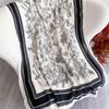 2025 Cotton Linen Scarf Women Spring Maple Leaf Pattern Warm Scarves Pashmina Hijabs Scarves Shawls Wraps Foulard Headband