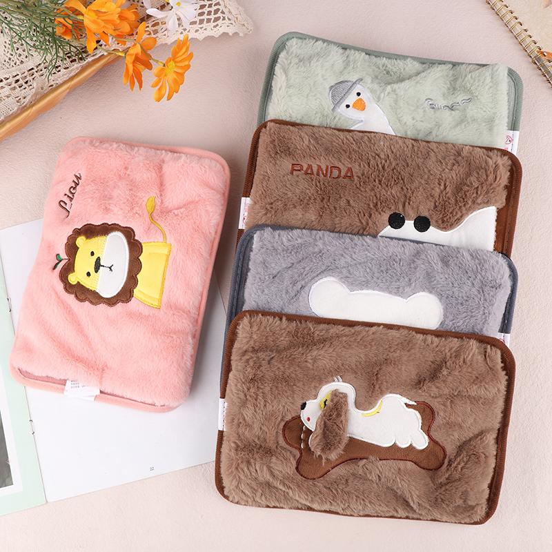 Reusable Electric Hot Water Bag Soft Winter Hand Warmer Hot Water Bottle Rechargeable Warm Hand Pocket Christma Gift