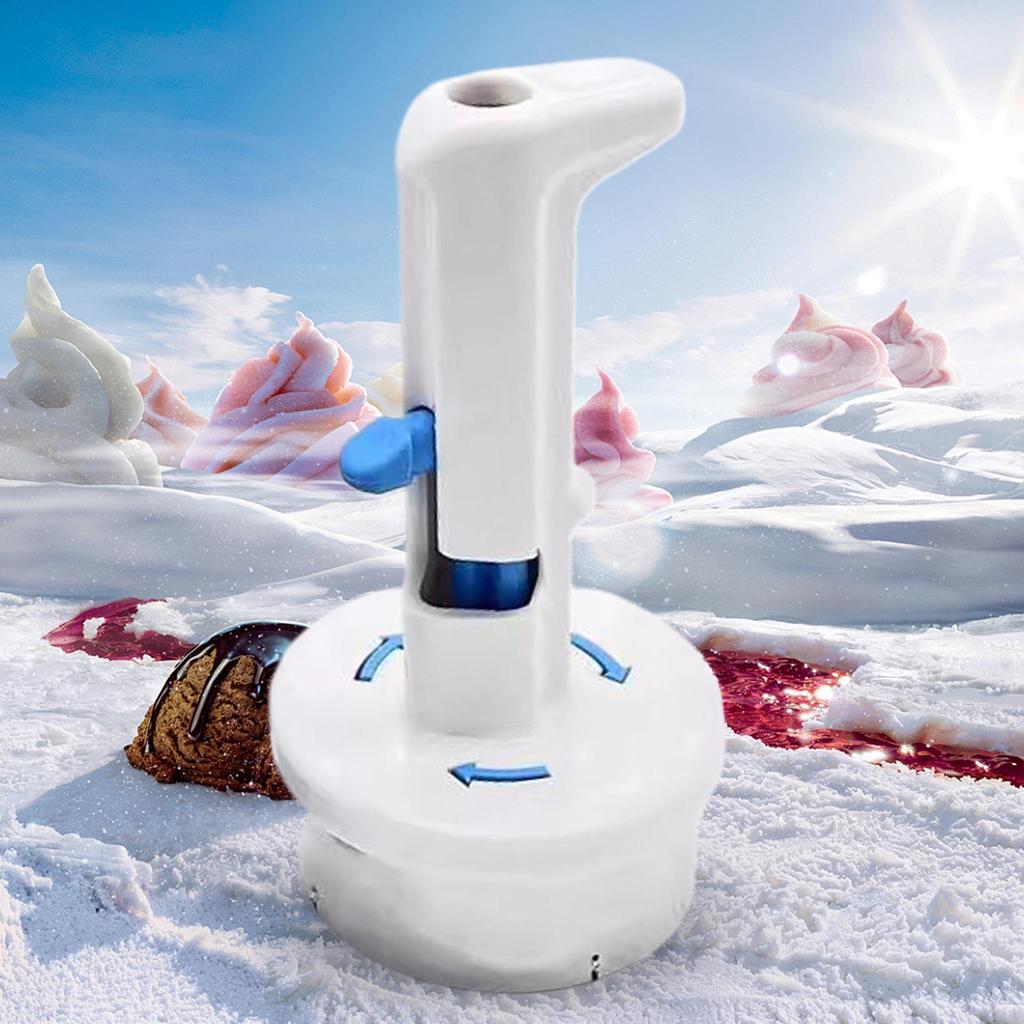 Ice Cream Sandwich Scoop Single-Hand Ice Cream Sandwich Maker Easy Release Kitchen Accessories Non-Stick Mold for Home Studio