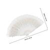 Lace Floral Folding Hand Fans Chinese Retro Style Bridal Wedding Party Dancing Props Lolita Performance Decorative Fan
