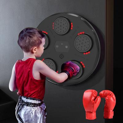Smart Music Boxing Machine Wall Target LED Lighted Sandbag Relaxing Reaction Training Target for Boxing Sports Agility Reaction