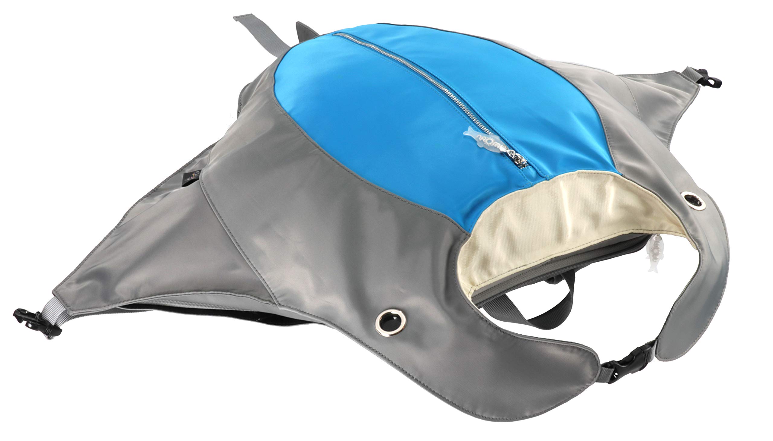 

[MORN CREATIONS] Рюкзак Manta, Великий, Сіро-блакитний