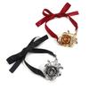 Vintage Übertriebene Metallrose Blume Große Brosche Für Frauen Europa Und Amerika Persönlichkeit Party Schmuck Accessoires