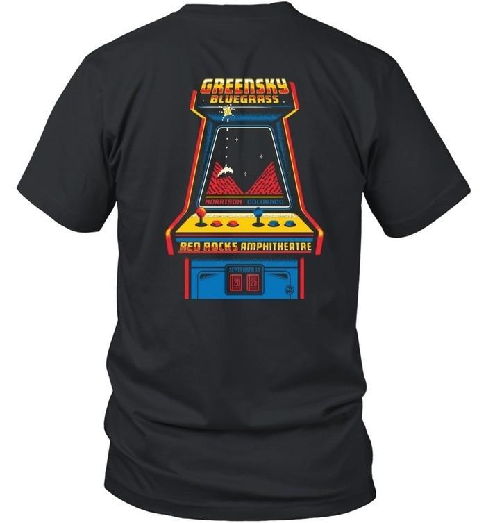 Greensky Bluegrass T-Shirt Red Rocks Amphitheatre Sept 13 2025 Concert Tee