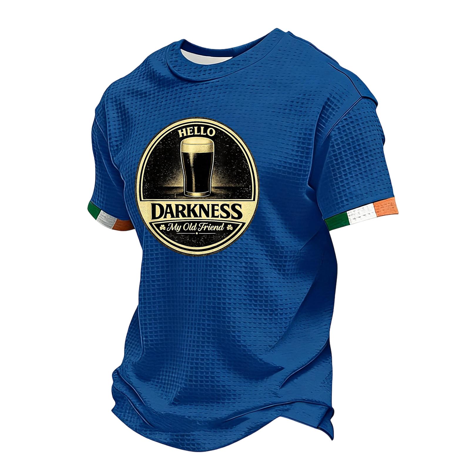 

Men s Casual Round Neck Short Sleeve T-Shirt XL