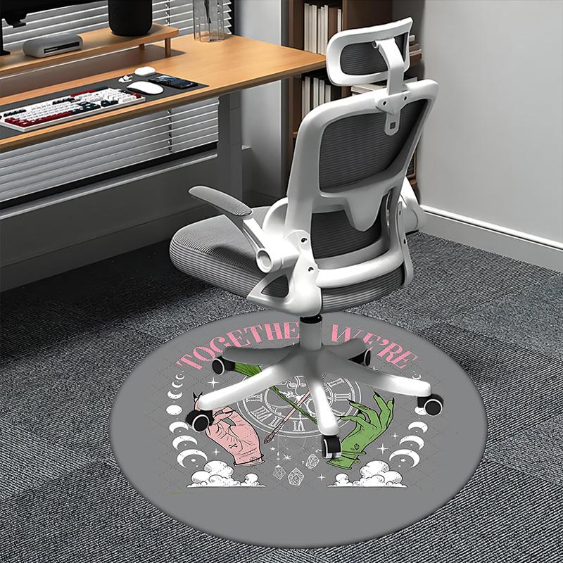 

Witchcraft Chair mat Round Rug Office carpet, Non slip, Suitable for Living Rooms, Bedrooms,Decor1205907a 80cm by 80cm