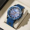 Gohuos 9805  Silicone Strap Waterproof Men's Quartz Wristwatch in Stock Luminous Factory Price Business Watch for Men