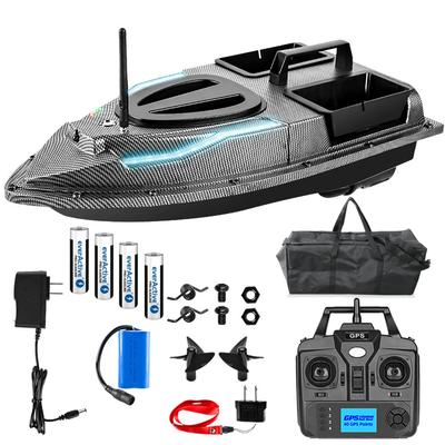 Barcă de nadire Flytec V900 Rc Gps 2 Compartimente 1500G Rază 500M Telecomandă Geantă
