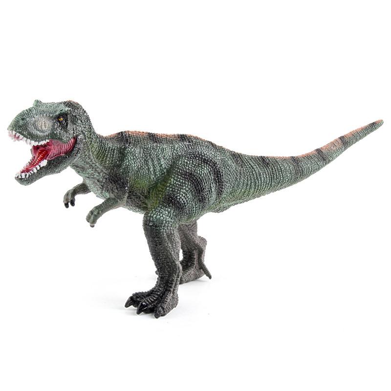 Source Jurassic Dinosaur World Cotton-Filled Toys Large Rex, Tyrannosaurus Soft Rubber Dinosaur Model